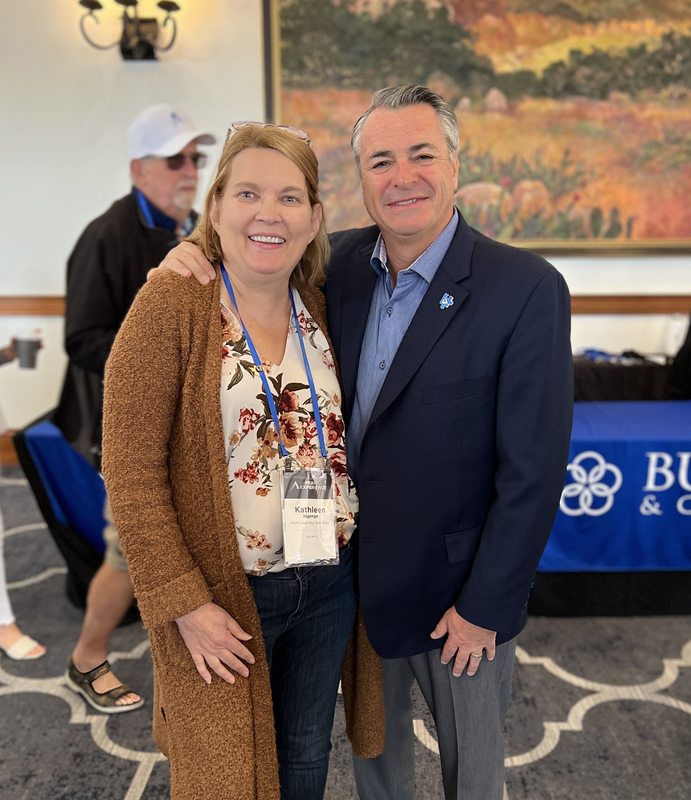 Kathy with Brian Buffini