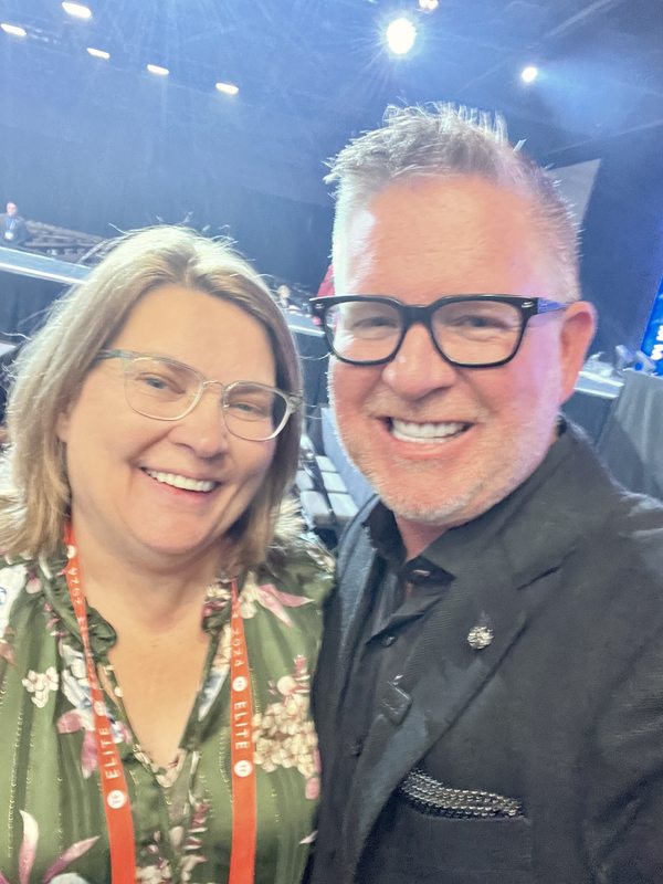 Kathy with Tom Ferry
